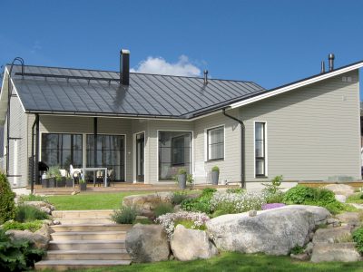 Visio - en husmodell från Teri-Hus som representerar ett modernt byggande