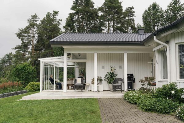 Huset är lika ståtligt efter 37 år